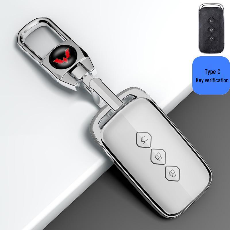 Key Case for Wuling Hongguang Miniev, Nanoev, Macaron, Baojun 510, 730, 530 - Ideal for Women