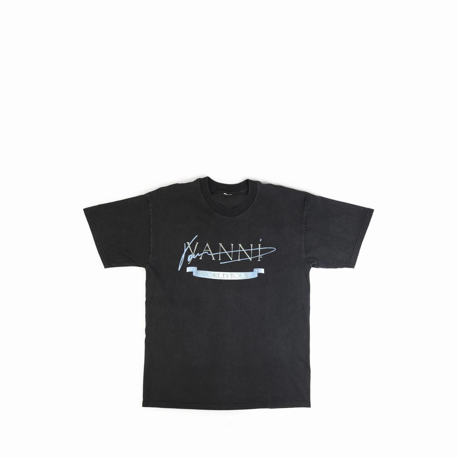 Vintage 1990 s Yanni World Tour Tee Shirt L