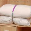 50-Pack Elastic Bands Closet Organizer With Buckles Adjustable Drawer And Wardrobe Straps Durable Canvas Lanyard Space Saver For Bedding Minimalist