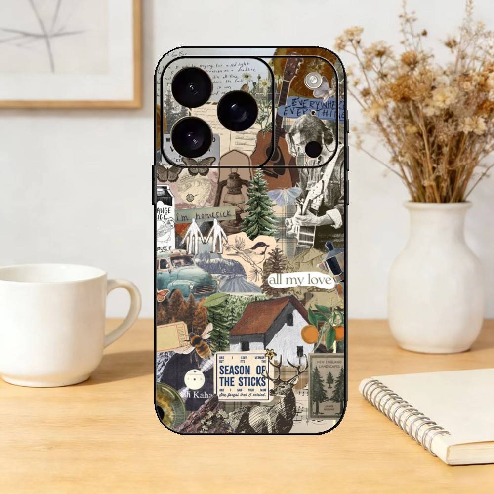 Stick Season Singer Noah Kahan Phone Case Silicone black Soft For IPhone 17,16,15,14,13,12,11,SE,Plus Pro Max