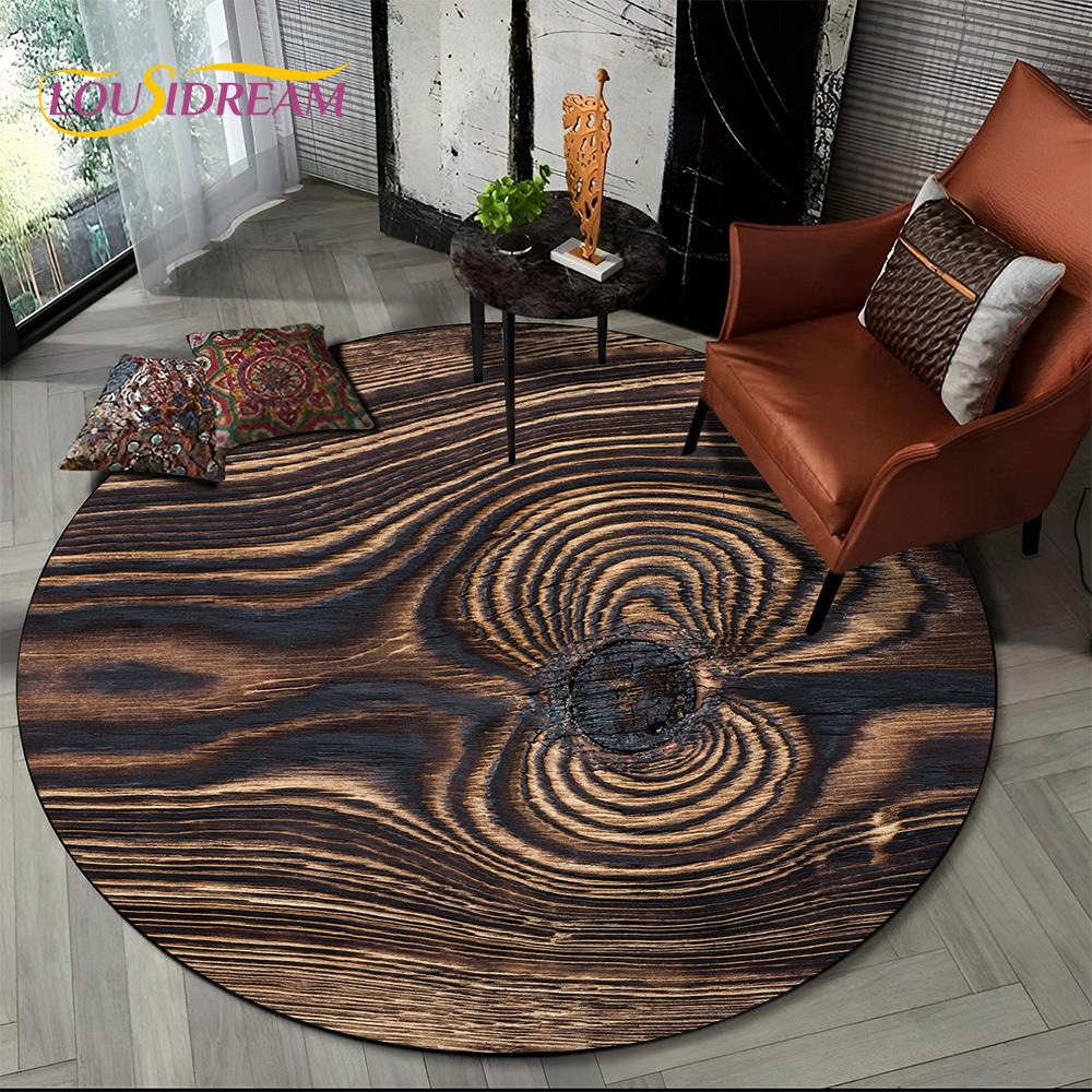 Gamepad Cartoon Game  Gamer Round Carpet Rug for Living Room Bedroom Child Playroom Chair Decor,Pet Area Rug Non-slip Floor Mat