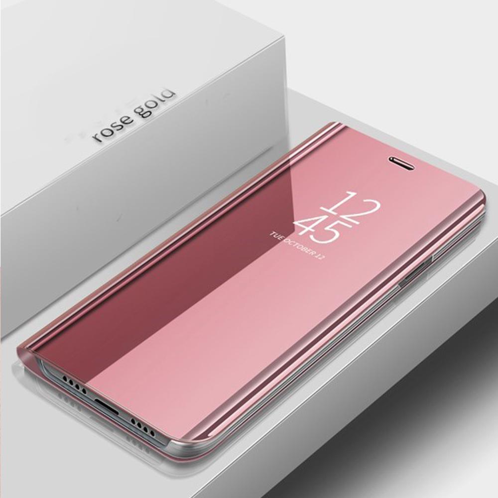For Samsung Galaxy S26 Ultra S26Ultra Mirror Cover Smart View Leather Magnetic Book Stand Coque For SamsungS26 S26+ Plus 5G Case