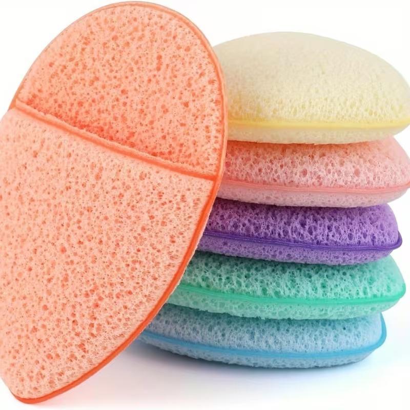 1-20PCS Extra Large Bath Sponge Jumbo Thick Face and Body Scrubber for Deep Cleansing Exfoliating Makeup Remover Tool