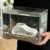 Natural Curve Aquarium Tunnel Cave 3D Printing Shrimp Cave  Fish Tank Decoration