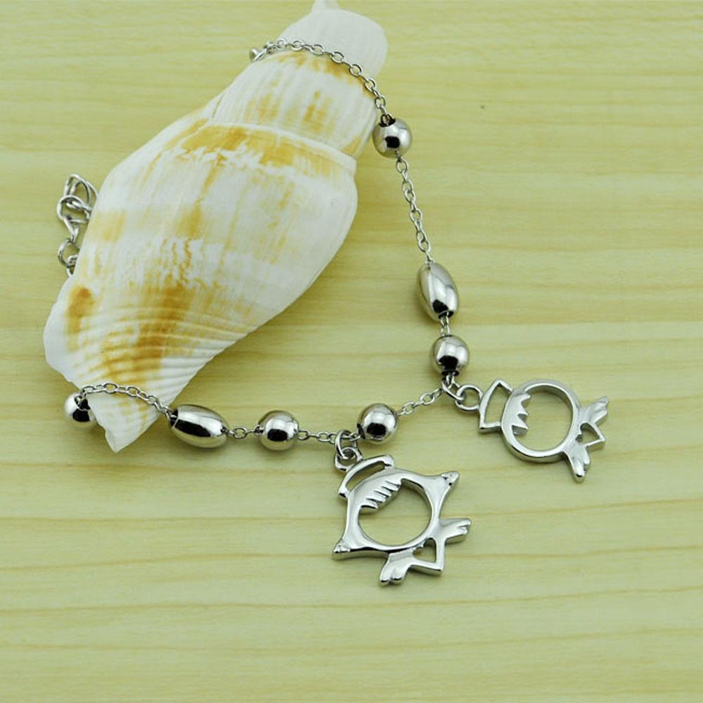 Cute Fairy Tale Doll Bracelet Platinum Plated Simple Temperament Chain Cold Wind Jewelry