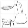KADAX Dzbanek Szklany Karafka Na Wodę Sok Lemoniadę Do Napojów Wody 1,4L