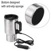 Auto Cup Heater 12V Electric Heating Bottle Drink Water Thermal Kettle Mug Cup With Lighter Cable Travel Mug 350/400/450/500ML