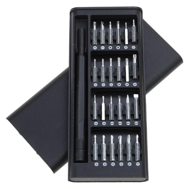 25 In 1 Precision Screwdriver Set Phone Clock Computer Multifunctional Maintenance Disassembly Tool Screwdriver