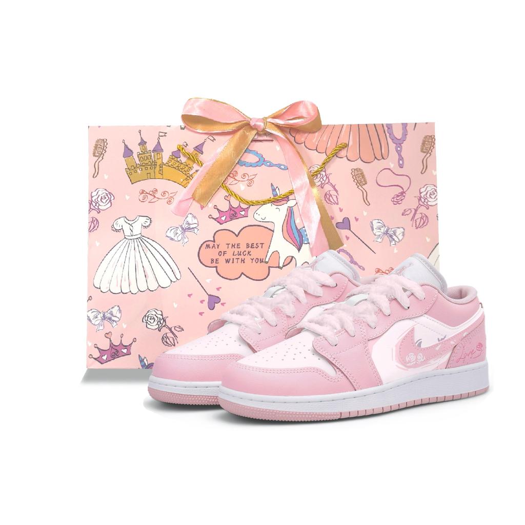 Jordan Air Jordan 1 Vintage Basketballschuhe Damen Rosa 553560-614(Team1733-S-BOX)