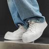 Fashion Fashion Thick Bottom Men Shoes Comfortable Leather Shoes Outdoor Sneakers Men's Casual Shoes All-match Men Tenis Masculino Flats