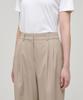 MUSINSA STANDARD WOMAN Women'S Real Wide Belted Slacks [Beige]