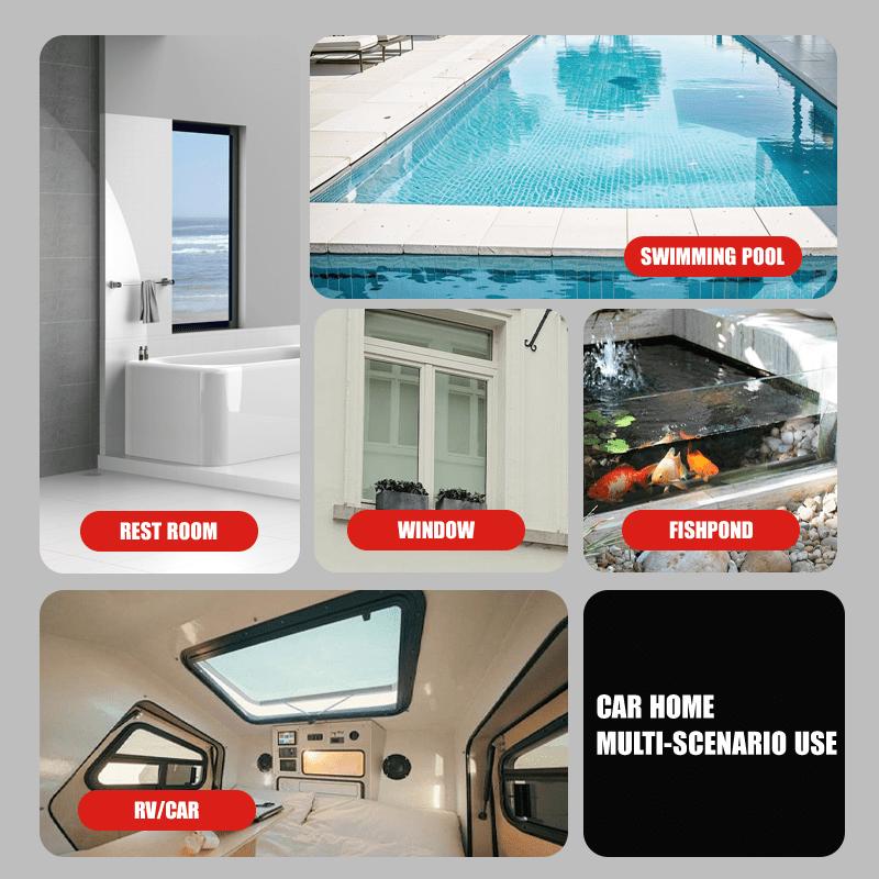 Unsichtbares wasserdichtes Mittel 300g Wasserdichtes isolierendes Dichtmittel Transparentes reparierendes Leck Wasserdichter Klebstoff, Superstarke Haftung