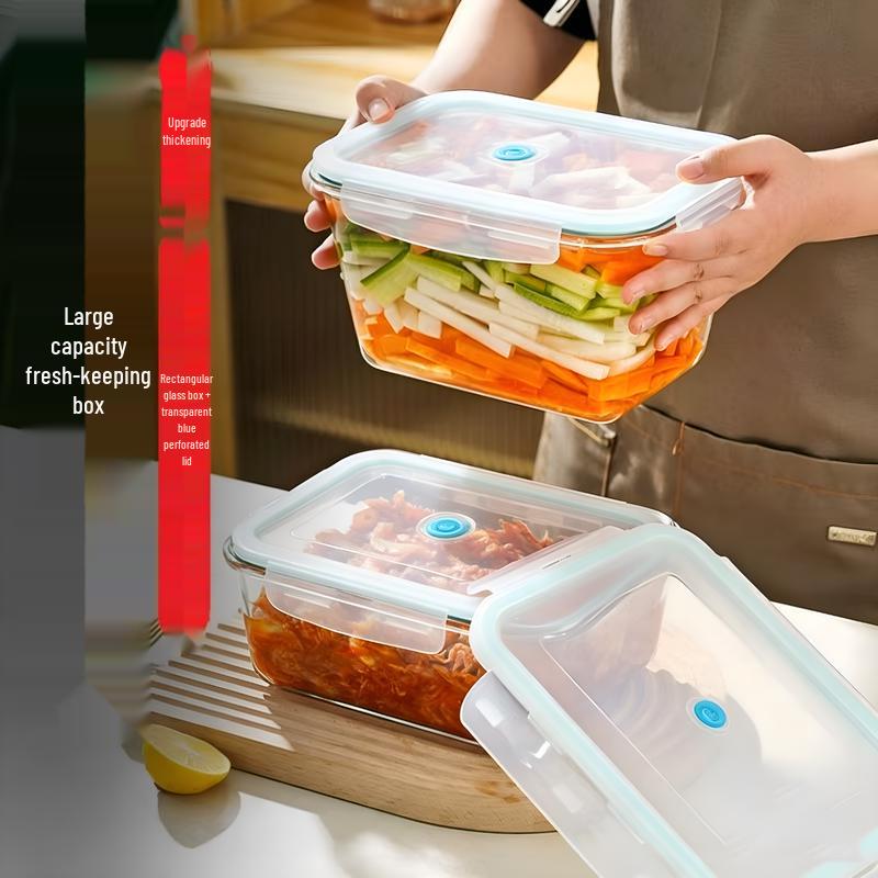 Zhishi High Borosilicate Glass Food Storage Container