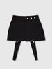 Pulobeusseon Ghost In The Shell Convertible Skirt (Black)