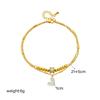 Trendy Creative Multi Layer Love Pendant Charm Chain Anklet Simple Elegant Versatile Premium