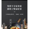 Traditional Chinese Cast Iron Wok Gas Stove Uncoated Carbon Steel Stir-Fry Pan 30/32/34cm Round Bottom Without Lid