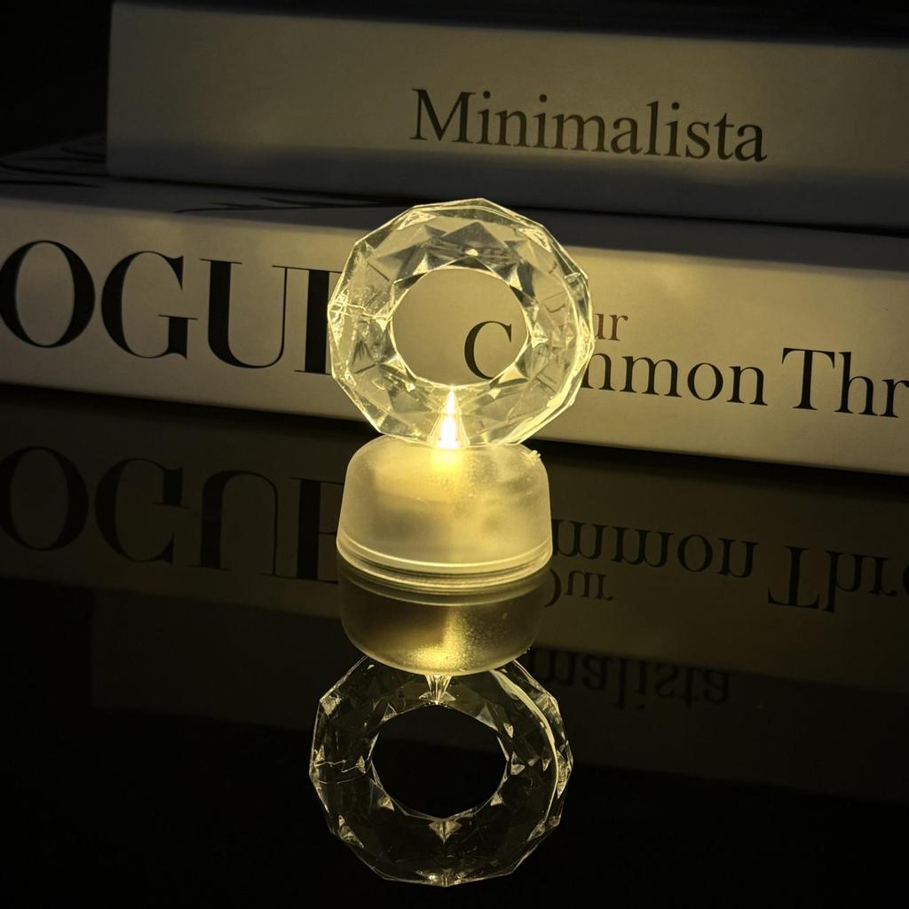 LED Romantic Candle Night Light for Cross-Border Decoration and Creative Ornaments