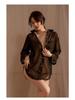 Sheer White Chiffon Lingerie Nightdress - Women's Tempting See-Through Sleepwear 