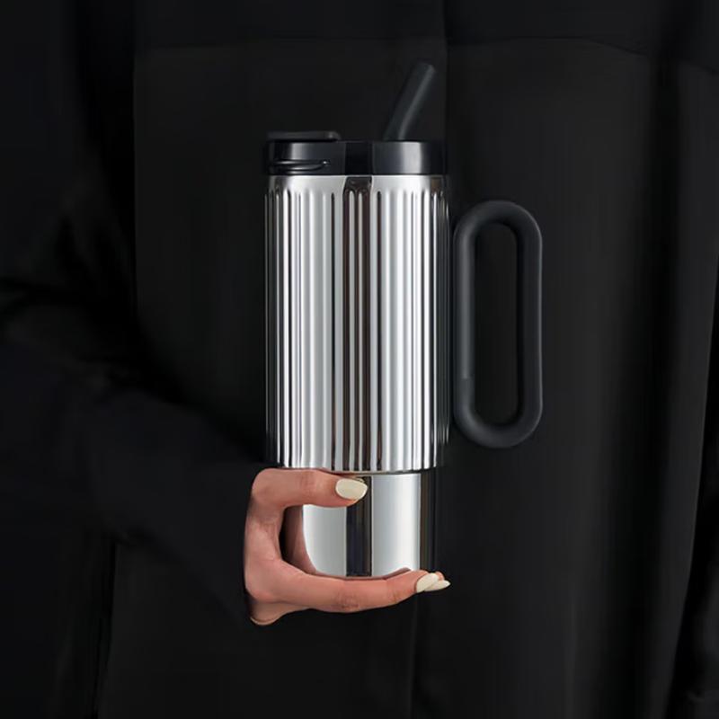 HOLOHOLO Roman 1L Insulated Car Cup with Straw
