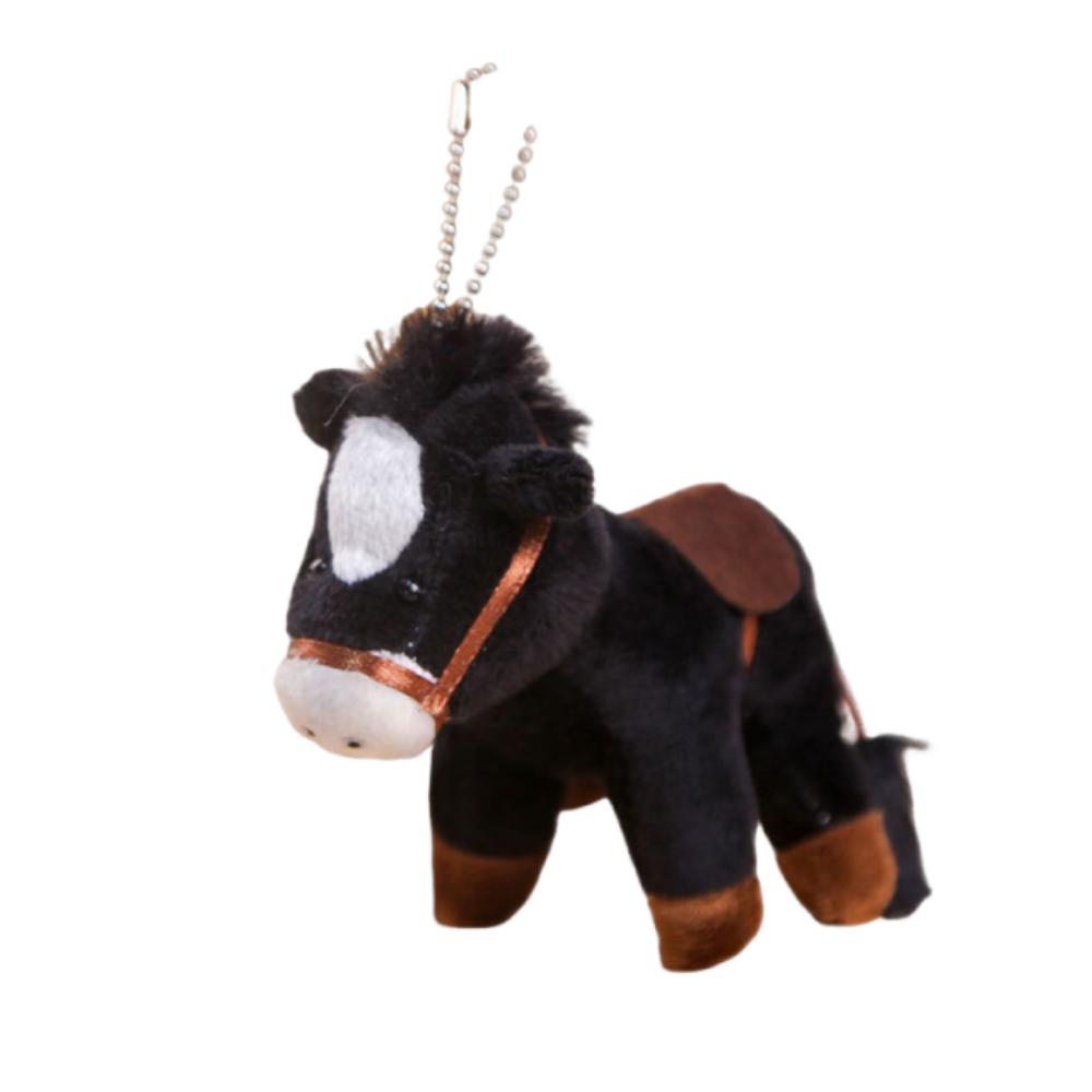 Pendant Stuffed Animal Horse 12cm Plush Horse Cute Bag Charm  Charm