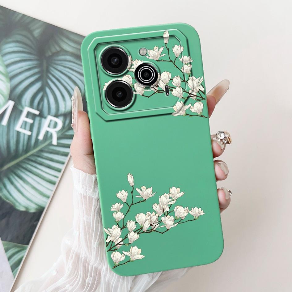 Pova 6 Case For Tecno Pova 6 Pro 5G Silicone Cover Cute Dinosaur Panda Camera Lens Protector Bumper For Tecno Pova6 Pro LI9 Capa