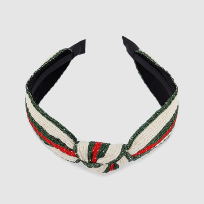 LALA Streifen Neues Haarband Grün