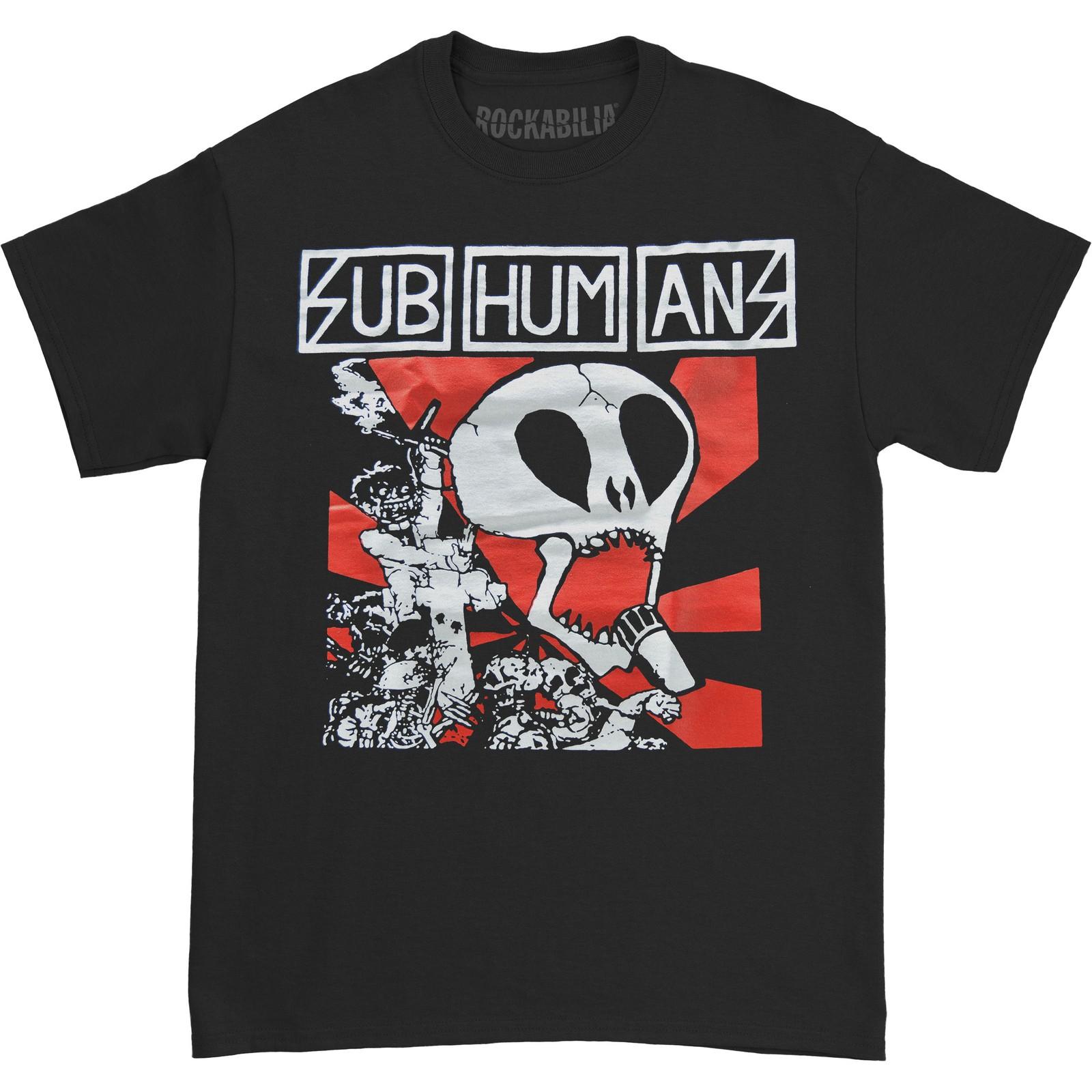 Men s Subhumans Logo Tee T-shirt XX-Large Black XL