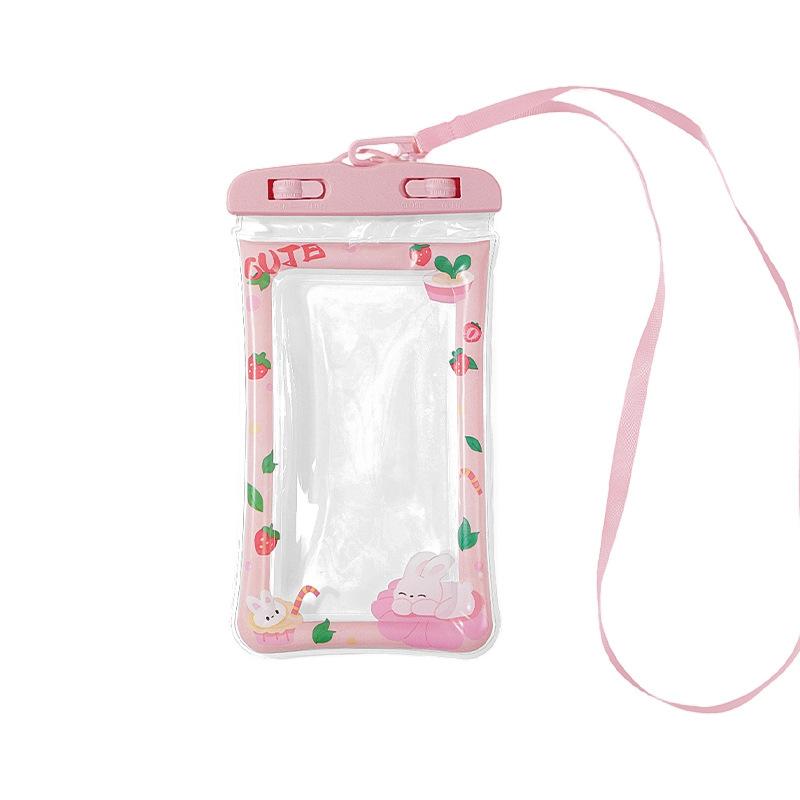 Waterproof Bag Touch Screen Swimming and RaftingWaterproof Sealed Low-hanging Neck Airbag Phone Case
