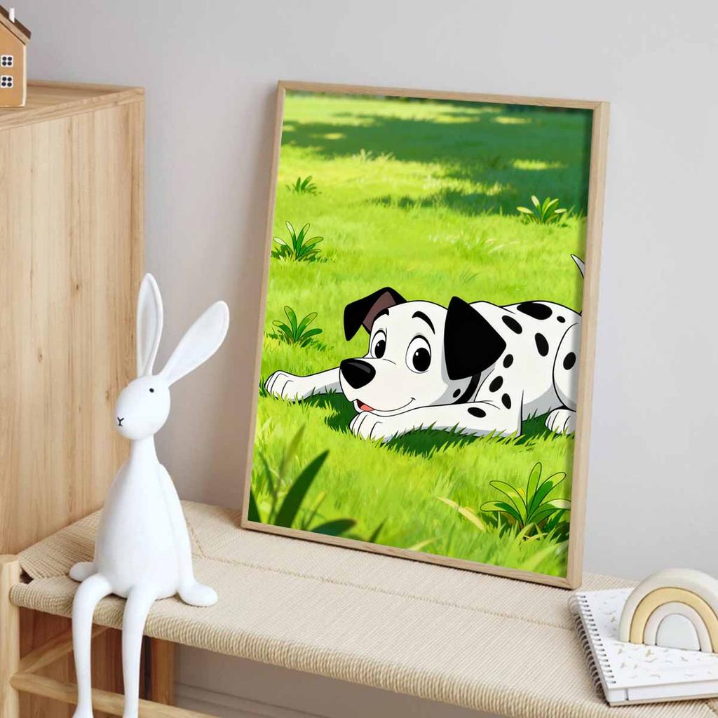 Disney 101 Dalmatians Diamond Art Painting Kit 5D Handmade Diy Diamond Painting, Home Wall Decoration