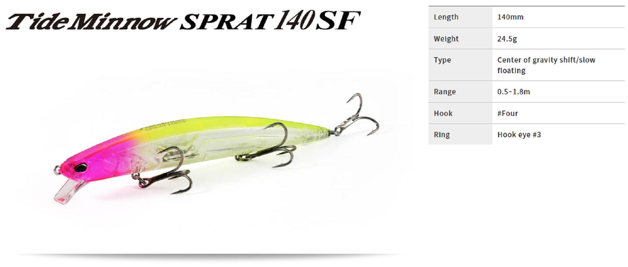 Duo Tide Minnow Sprat 120S Naufrage Leurre CCC0742 (9357