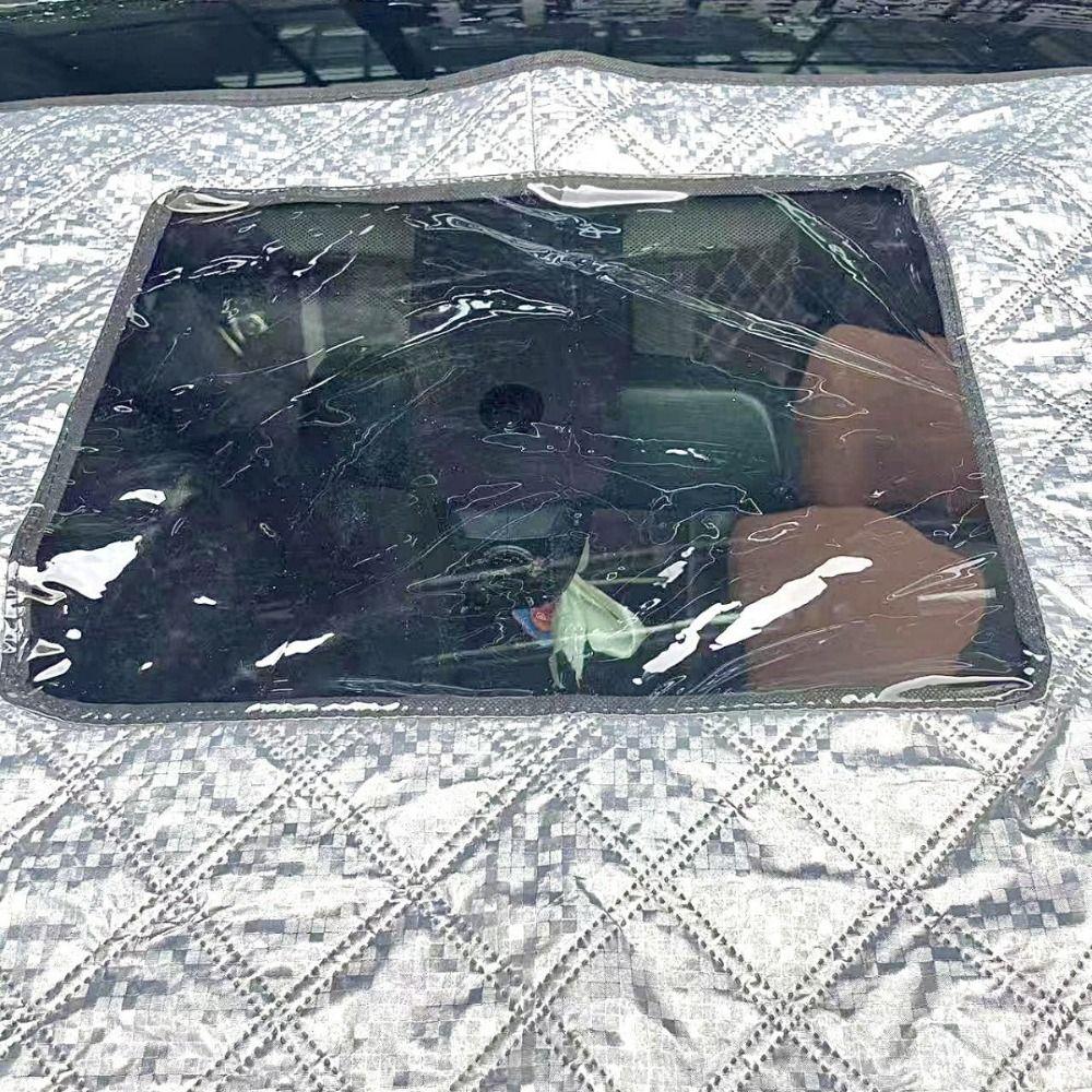 Universal Winter Car Snow Shield Windproof Strap Car Windshield Covers  Anti Sun UV