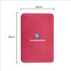 Car Armrest Mats Memory Foam Arm Rest Cushion Interior Accessories For VW GTI Polo Golf Passat Tiguan Arteon Jetta Taigo Hub Cap