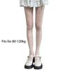 Sheer Mesh Pantyhose Stockings for Women French Elegant Aesthetic Floral Lace Patterned Tights Thin Leggings Hosiery