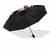 Gundam Automatic Open/close Umbrella, Heavy-Duty Iron Frame, Folding Portable Design, Travel, Everyday Use 204