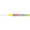 Marqueur acrylique - edding - 5100 - jaune fluo - pointe ronde 2-3 mm - opaque