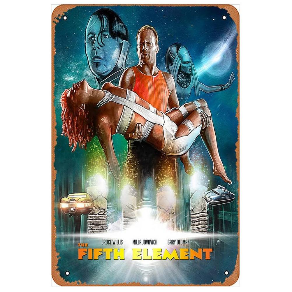 Classic Movie Vintage Metal Tin Signs True Frailty Movie Posters Wall Art Decor for Film Home Bar Man Cave Cafe Clubs Garage Pub