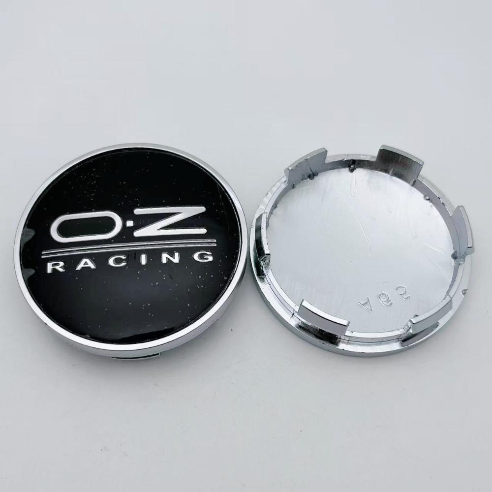 4pcs 65MM Car Wheel Center Caps with OZ O.Z Racing Logo Emblem Car Accessories for Wheels Hub Hubcaps Auto Rim Center Cover