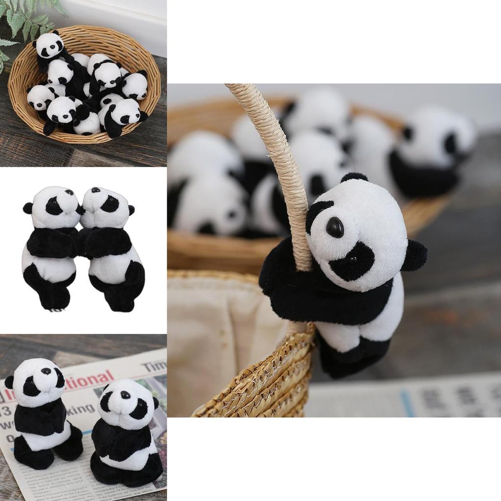 Panda Raccoon Plush Toy With Magnetic Attachment For Kids And Gifts