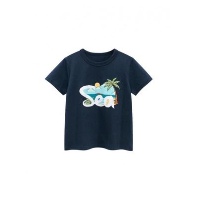 27kids Korean Style Children's Summer Cartoon T-Shirt - Short Sleeve Round Neck For Boys & Girls