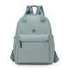 Solid Color Large Capacity Backpack Women Travel Backpack Lightweight College Student Schoolbag