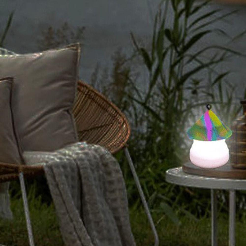 

Soft Light Touch Lamp Remote Control Sleeping Nightlight Portable Camping Atmosphere Light Outdoor Style 1