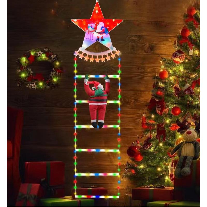 Santa Claus Climbing LED Stair Lights