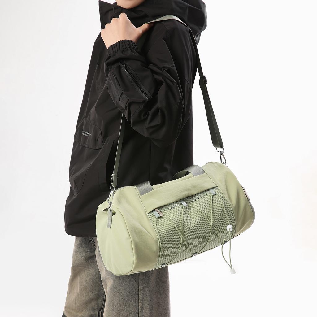 Travel bag Women's light storage Handbag Luggage bag Sports yoga fitness bag Men's large-capacity short-distance business trip
