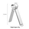 Super Wide Opening Stainless Steel Nail Clipper Set for Thick Nails