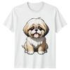 Cute Shih Tzu Dog TShirt Shih Tzu Dogs Birthday Gift For Him And Her