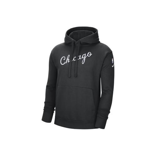 Nike Men s Black Retro Letter Hoodie S чёрный