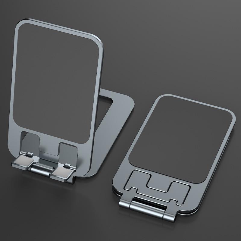 Aluminum Alloy Foldable Phone Holder for Live Streaming and Online Classes