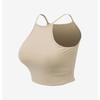 Camisole Workout Bra Sports Vest Female Comfortable Yoga Underwear Top Short Crop Top Back Shaping Base Foundation