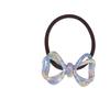 Nan Rui High Elasticity Bow Hair Tie, Korean Style Acetate Pearlescent Floral Ring