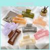 Premium Jelly Color Hair Claw Clip For Women Stylish And Fashionable Design In Various Colors